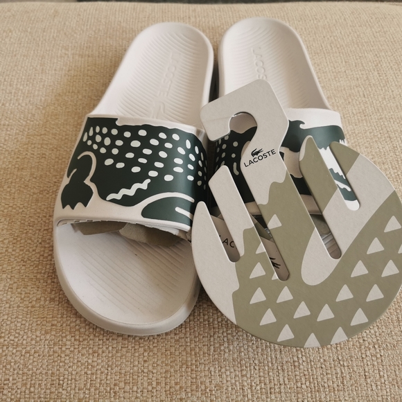 Lacoste Other - Mens lacoste sliders